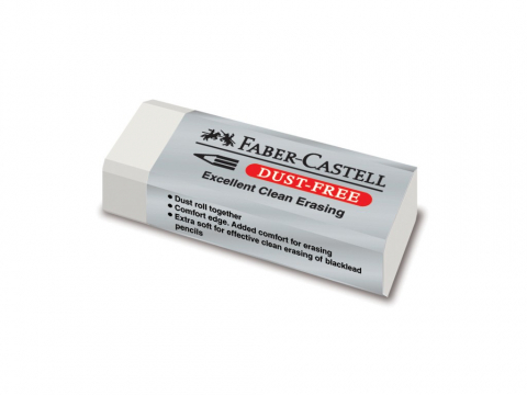 Gume de sters - Radiera creion dust free 20 Faber-Castell
