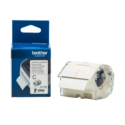 Benzi etichete originale Brother - Rola curatare cap printare originala Brother CK1000, 50mm latime, 50 metrii
