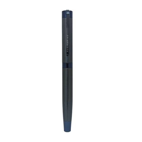 Pixuri cu mecansim - Roller Bold Plain 1011 cu mecanism prin tragerea capacului, mina albastra, varf din otel inoxidabil de 0,7 mm