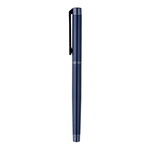 Pixuri cu mecansim - Roller Plain Slim 1012 cu mecanism prin tragerea capacului, mina albastra, varf din otel inoxidabil de 0,7 mm