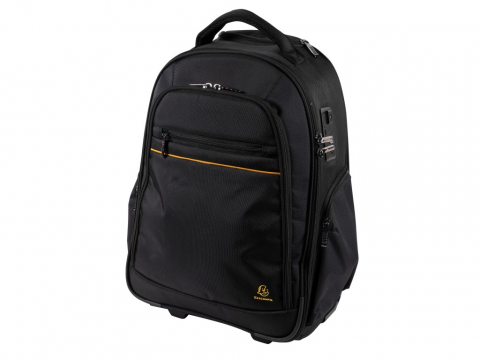 Rucsac laptop 15,6" Exactive Exabusiness cu roti si maner telescopic Exacompta 18634E, negru [1]