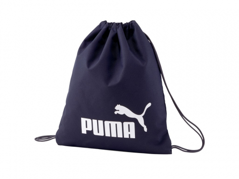 Rechizite si articole scolare - Rucsac tip sac Puma Phase Gym albastru inchis 7494343