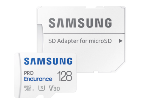Electronice - SAMSUNG PRO Endurance microSD Class10 128GB incl adapter R100/W40 up to 70080 hours, Cod Produs: MB-MJ128KA/EU