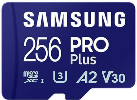 Electronice - SAMSUNG PRO Plus 256GB microSD UHS-I U3 Full HD 4K UHD 180MB/s Read 130MB/s Write Memory Card Incl. SD-Adapter 2023 Cod Produs: MB-MD256SA/EU