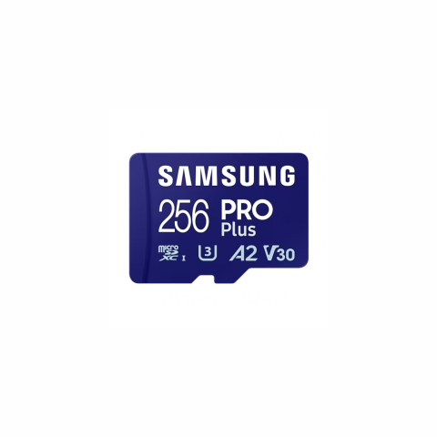 SAMSUNG PRO Plus microSD 256GB Up to 180MB/s Read and 130MB/s Write speed with Class 10 4K UHD incl. Card reader 2023 Cod Produs: MB-MD256SB/WW [0]