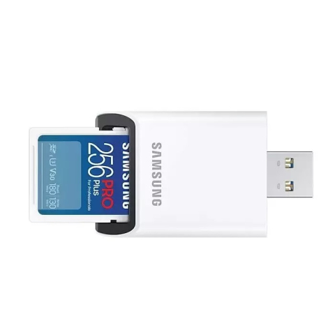 SAMSUNG PRO Plus Reader Full Size SDXC Card 256GB Cod Produs: MB-SD256SB/WW [1]