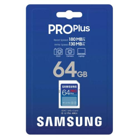 SAMSUNG PRO Plus SD Memory Card 64GB Cod Produs: MB-SD64S/EU [4]