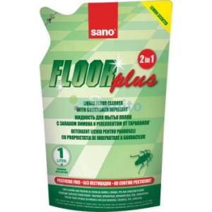 Pardosele si geamuri - Sano floor plus refill, 750ml, detergent pardoseala
