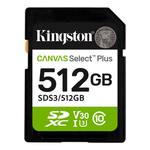 Card-uri SD - SDXC CARD KS 512GB CL10 UHS-I SELECT + Cod Produs: SDS3/512GB