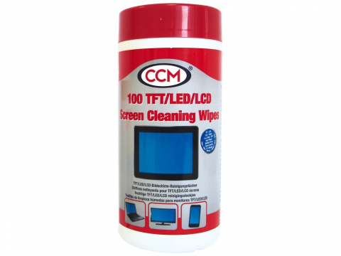Intretinere si Curatenie - servetele curatare cu dispenser rotund 100/set CCM