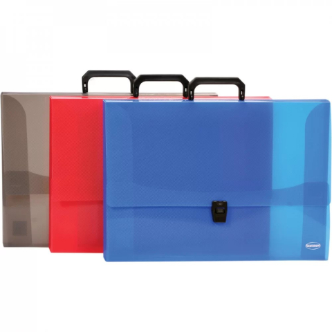 Serviete - Servieta plastic A3 cu maner inmagazinare 2,5 cm