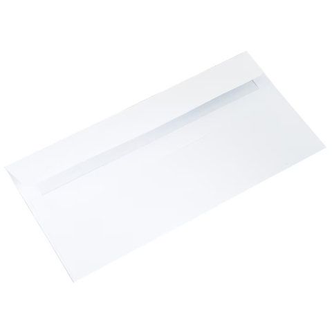 Plicuri - Set 100 plicuri DL, albe, autoadezive