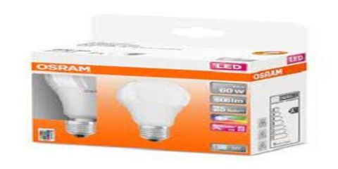Becuri - Set 2 BEC smart LED Osram ,  soclu E27 ,  putere 9 W ,  forma clasic ,  lumina multicolora ,  alimentare 220 - 240 V ,  Cod Produs: 4058075430891