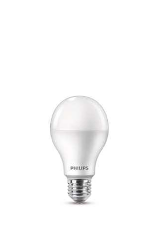 SET 3 becuri LED Philips ,  soclu E27 ,  putere 14W ,  forma clasic ,  lumina alb rece ,  alimentare 220 - 240 V ,  Cod Produs: 8718699694906 [1]