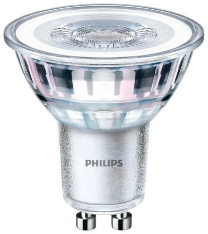 SET 3 becuri LED Philips , soclu GU10 , putere 4.6W , forma spot , lumina alb rece , alimentare 220 - 240 V , Cod Produs: 8718699776312 [0]