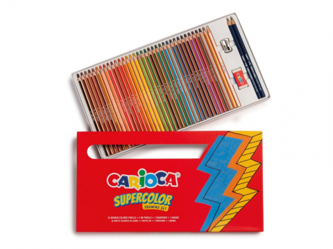 Set desen Carioca Supercolor 40 piese [1]