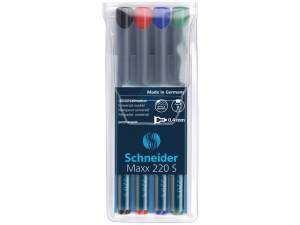 Markere permanente - Set Marker OHP Schneider Maxx 220 S