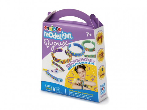 Seturi creative - Set Modelight Bijoux “Bratari si clipsuri” Carioca