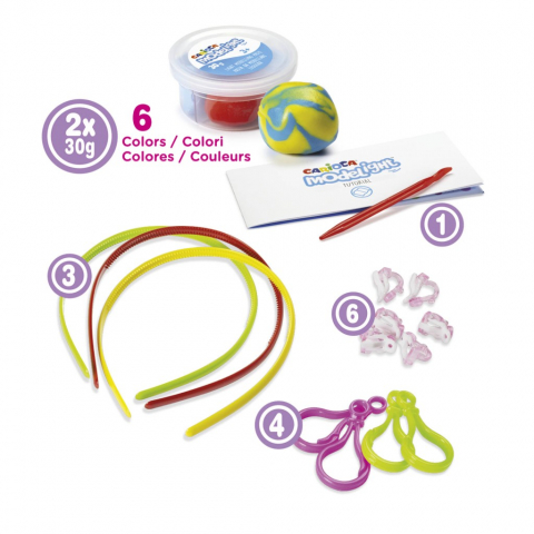 Set Modelight Bijoux  “Cercei si cordeluta” Carioca [1]