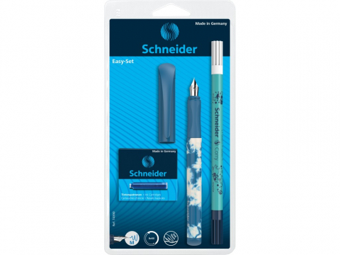 Stilouri si rollere cu rezerve de cerneala - Set Schneider Easy Pen