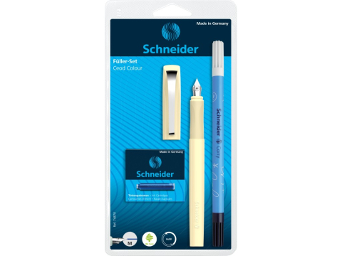 Instrumente de scris - Set Stilou Schneider Ceod + Pic Corry + 6 patroane cerneala