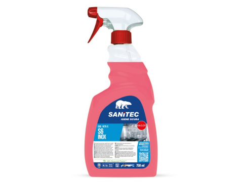 Detergentii - Solutie curatat suprafete metalice cu pulverizator 750 ml Sgrassatore Sanitec