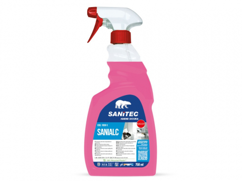 Detergentii - Solutie curatat suprafete universale cu pulverizator 750 ml Sanialc Sanitec