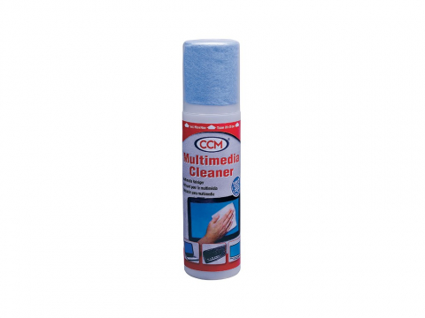 Intretinere si Curatenie - Spray curatare multimedia 250 ml + laveta microfibra CCM