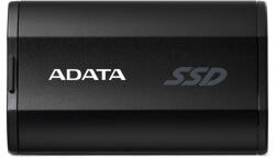 Electronice - SSD EXTERN ADATA, SD810, USB Type-C, 500 GB, scriere 2000 MB/s / citire2000 MB/s, waterproof, plastic Cod Produs: SD810-500G-CBK
