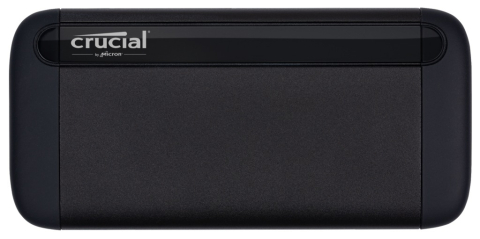 SSD extern Crucial X8 ,  1 TB ,  2.5 inch ,  USB 3.1 ,  R/W: 1050 MB/s ,  Cod Produs: CT1000X8SSD9 [0]