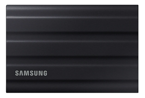 Medii de stocare - SSD. extern SAMSUNG T7 Shield ,  1TB ,  USB 3.2 gen 1 ,  R/W: 1050/1000 MB/s ,  negru ,  Cod Produs: MU-PE1T0S/EU