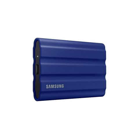 SSD. extern SAMSUNG T7 Shield ,  2TB ,  USB 3.1 gen 1 ,  R/W: 1050/1000 MB/s ,  albastru ,  Cod Produs: MU-PE2T0R/EU [2]