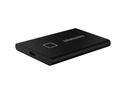 SSD extern SAMSUNG T7 Touch , 2 TB , USB Type C , 3D Nand TLC , R/W: 1050 MB/s , Cod Produs: MU-PC2T0K/WW [4]