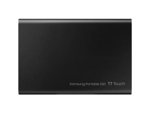 SSD extern SAMSUNG T7 Touch , 2 TB , USB Type C , 3D Nand TLC , R/W: 1050 MB/s , Cod Produs: MU-PC2T0K/WW [1]