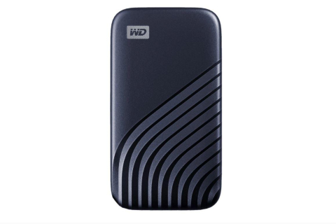 SSD extern WD My Passport , 2 TB , USB 3.2 , R/W: 1000 MB/s , Cod Produs: WDBAGF0020BBL-WESN [0]