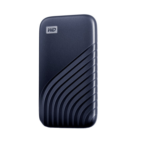 SSD extern WD My Passport , 500 GB , USB 3.2 , R/W: 1000 MB/s , Cod Produs: WDBAGF5000ABL-WESN [0]