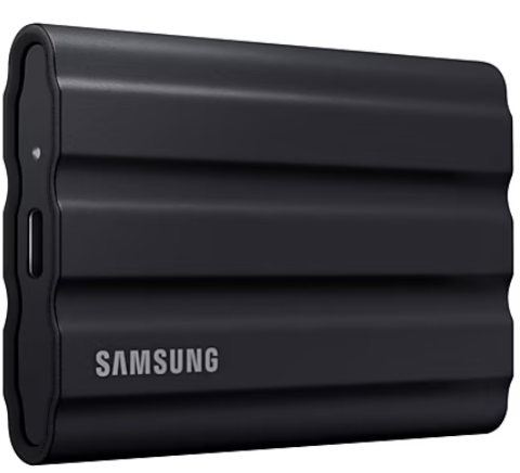 SSD. Externe Samsung MU-PE4T0S/EU- 4TB - Portable T7 Shield USB 3.2 ,  Black Cod Produs: MU-PE4T0S/EU [1]
