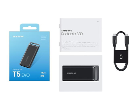 SSD. Externe Samsung MU-PH4T0S/EU - 4TB - Portable SSD T5 Cod Produs: MU-PH4T0S/EU [6]