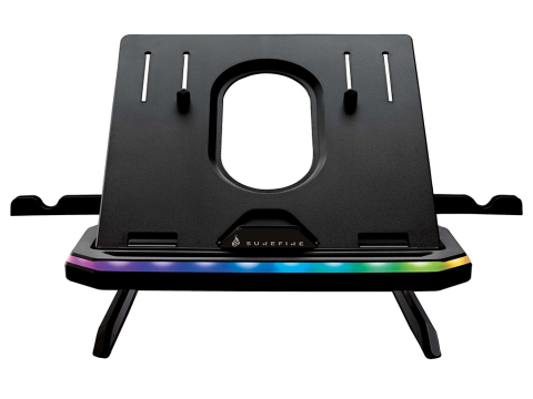 Stand Notebook - STAND Notebook Verbatim Portus X1 Foldable Laptop Stand with RGB Cod Produs: 48842