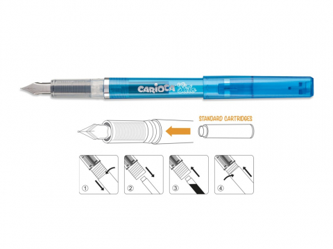 Stilou Carioca + 2 rezerve/blister [4]
