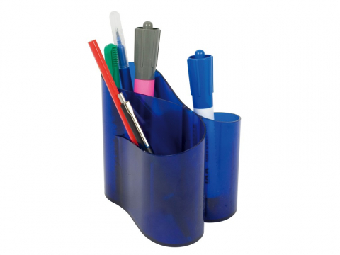 Articole pentru birou - Suport pixuri ICO Lux transparent