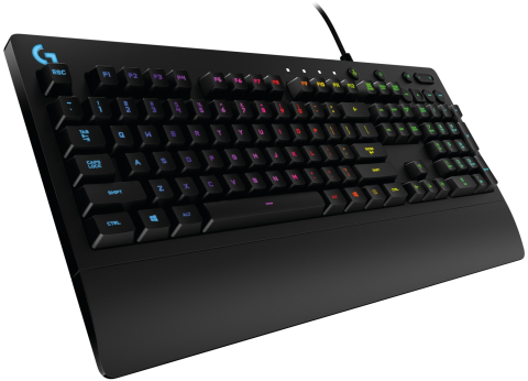 TASTATURA LOGITECH Gaming USB ,  iluminata ,  black Cod Produs: 920-008093 [1]