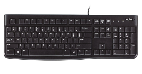 Tastaturi - TASTATURA LOGITECH USB ,  black ,  Cod Produs: 920-002479