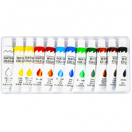 Tempera 6 Ml, 12 Culori/Cutie [1]