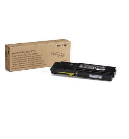 Cartuse originale - Toner Original 106R02754 Xerox Yellow, 106R02754, pentru WorkCentre 6655, 7.5K