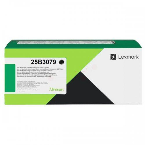 Cartuse originale - Toner Original 25B3079 Lexmark Black, 25B3079, pentru M5255 | M5270 | XM5365 | XM5370, 45K