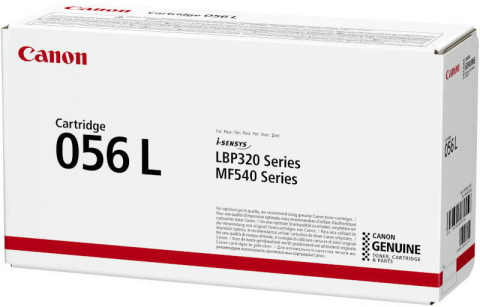 Cartuse originale - Toner Original 3006C002AA Canon Black, CRG-056L, pentru LBP 325x | MF 543x | MF 542x;, 5.1K