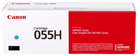 Cartuse originale - Toner Original 3019C002AA Canon cyan, CRG-055HC, pentru I-Sensys LBP-663 | LBP-664 | MF-742 | MF-744 | MF-746, 5.9K