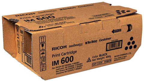Cartuse originale Ricoh - Toner Original 418478 Ricoh Black,418478, pentru P800 | P801 | IM550F | IM600, 25.5K, incl.TV 1.2 RON, "418478"