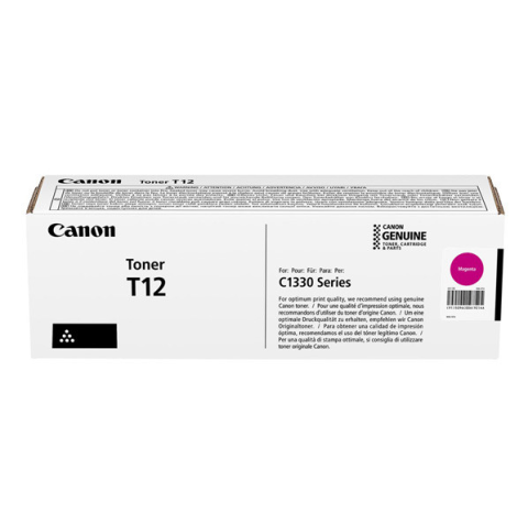 Cartuse originale - Toner Original 5096C006AA Canon Magenta, T12M, pentru ISX C1333p | C1333i | C1333iF, 5.3K